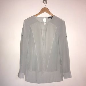 BGBG MAXAZRIA haze silk top size: small